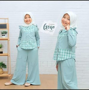 SET AYUBY: Baju Anak Perempuan Cantik & Mewah Usia 3-12 Tahun