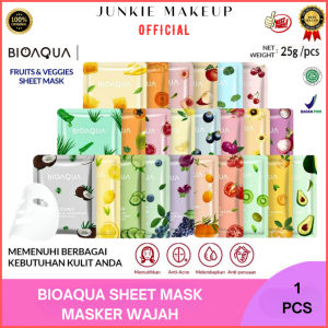 𝗝𝗨𝗡𝗞𝗜𝗘 𝗠𝗔𝗞𝗘𝗨𝗣 -Bioaqua Sheet Mask / Sheet Mask Korea Hydrating Essence Face Mask