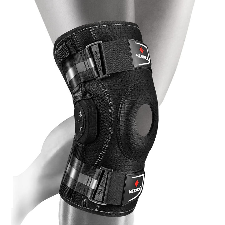 Mueller Sports Medicine Hinged Wrap Around Knee Brace for Adults, Men and  Wom