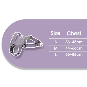 HIDREAM Adjustable Dog Harness Anti-Pull Strong Pet Chest Strap Reflective Easy Control For Medium Large Dogs Outdoor Walking
