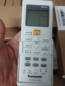 HÀNG CHÍNH HÃNG>Điều khiển máy lạnh Panasonic điều hòa Panasonic Inverter - Nguyên Hộp kèm đế