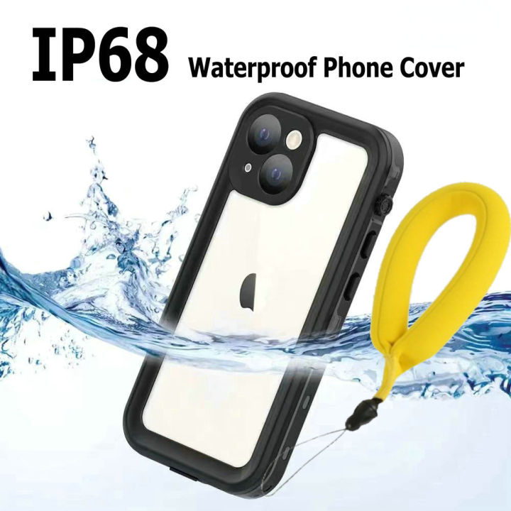 HOCE IP68 Waterproof Cases for iPhone 13 14 15 16 Pro Max 12 11 XS