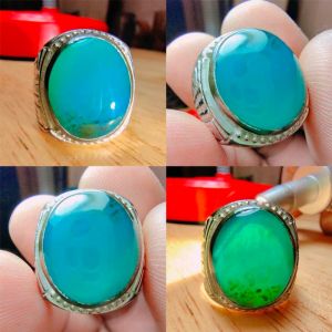 cincin batu bacan doko super HQ sesuai foto & video yg dikirim kodeA19