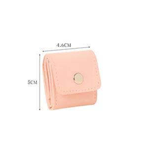 Portable Jewelry Storage Box Travel Small Jewelry Bag Bracelet Earrings Necklace Compartment Storage Box便携分格首饰收纳包