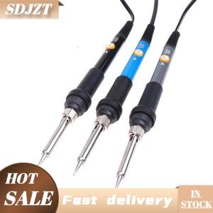 SDJZT Mini hàn sắt có thể điều chỉnh nhiệt độ điện hàn sắt trạm làm lại Mini xử lý nhiệt bút chì hàn công cụ sửa chữa 60W