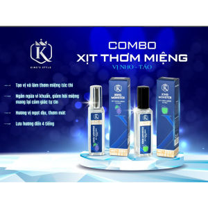 [Combo 3] Xịt Thơm Miệng KING MONSTER Dành Cho Nam Nữ Tạo Sự Tự Tin Khi Giao Tiếp  Thơm Mùi Hoa Quả Và Khử Khuẩn