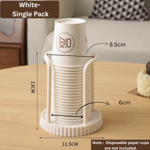 Thickened Disposable Paper Cup Holder Sturdy And Durable Household Water Dispenser Cup Holder High-end Storage Rack