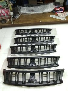 Mitsubishi Strada Triton 2015 to 2018 Black Front Grill with Emblem