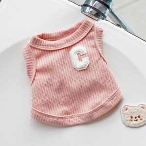 Puppy Summer Clothes Dog Clothes for Shih Tzu Male and Famale Breathable Pet Clothes Pet Cat Small Thin Dog Vest