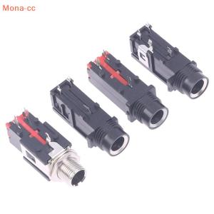 【Special price】🔥CC 2ชิ้นแจ็คเสียง6.35มิลลิเมตร3Pin สเตอริโอเสียงซ็อกเก็ตไมโครโฟนสายเชื่อม