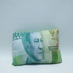 BANTAL UANG PRINT LUCU UK 30*40