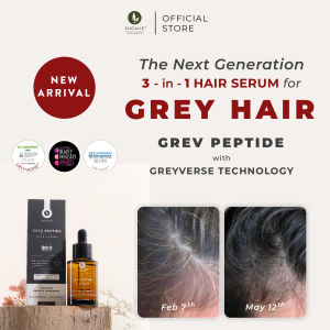 Eucalie Grev Peptide Organic Grey Hair Serum untuk Uban