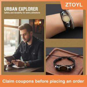 【ZTOYL】 Trống bezel thiết lập 20mm Cabochon cơ sở Da Bracelet Brass Bangle cho nghệ thuật và hàng thủ công
