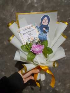 Buket Spesial Edisi Hari Guru Teachers day/Buket Topper Guru/Buket Hari Guru Nasional
