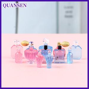 QUANSEN 1ชุด1:12 dollhouse Miniature น้ำหอมรุ่นตุ๊กตาบ้านห้องนอนของเล่นอาบน้ำ