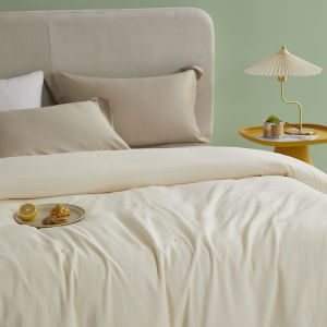 Premium Lyocell Soybean Fiber Quilt Premium Summer Quilt Plain Color Blanket Silky and Antibacterial 150x200cm/200x230cm