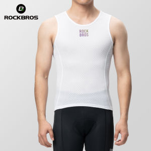【Giao hàng địa phương】ROCKBROS Đi Xe Đạp Áo Lưới Nhanh Chóng Làm Khô thể thao thoáng khí Áo Thun Cơ Bản Phản Quang Mỏng Xe Đạp Jersey Cho nam nữ