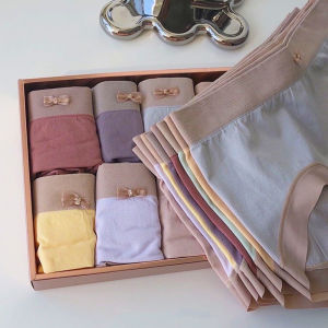 OK Bra Womens Underwear Fashion Color Seamless Panties Stretch Antibacterial Briefs Comfortable And Breathable