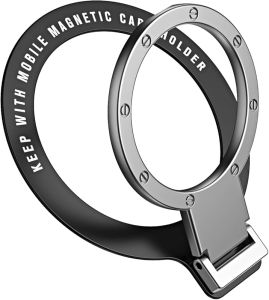 Giá đỡ nhẫn điện thoại-Giá đỡ nhẫn điện thoại di động giá đỡ ngón tay & Giá đỡ bộ chuyển đổi sạc không dây từ tính thông dụng miếng dán vòng tương thích vớ