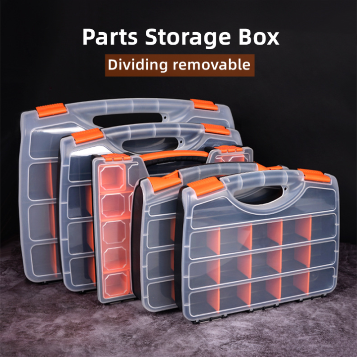 Storage Tool Box Portable Parts Box Screw Storage Box Metal Parts