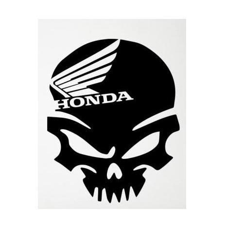 Honda Skull Vinyl Sticker ( 8x8 ) | Lazada PH