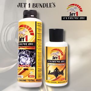 Jet 1 Extreme Oil Engine Protector (250ml and 60ml) for Gas and Diesel