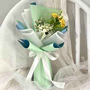 [SMALL SIZE] HER.FLORIST [HYDRANGEA] Single Soap Flower /Buket Bunga Sabun HYDRANGEA & Bunga Kering/ Buket bunga/ Buket Wisuda