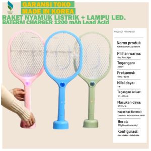 Raket Nyamuk Charger Ori Raket Nyamuk Listrik Reket Nyamuk Listrik Ori Mini Perangkap Nyamuk C60