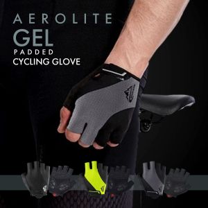 Aerolite Gel Padded Cycling Glove Half Finger Bicycle RB MTB Road Bikes Riding Biking Hand Gloves
