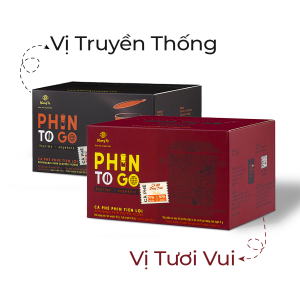 Cà phê tiện lợi Phin To Go ngon như pha phin phù hợp sử dụng tại văn phòng và du lịch Phương Vy Coffee