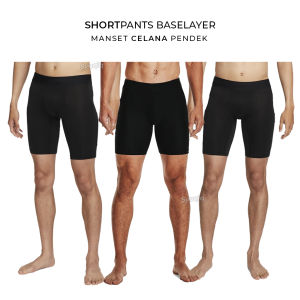 Shorts Pants Celana Baselayer Manset Daleman Olahraga Futsal Sepakbola Gym Pria wanita