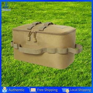 [Vodool Home Mall] Practical Organizer Bags Large Capacity Gas Stove Canister Pot Carry Bags Multifunctional Pouch Picnic Bag for Hiking Camping