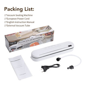 Vacuum Sealing Machine Dry/Wet Food Sealed Packaging Food Storage Vacuum Packaging Machine Plastic Bags Sealer Kitchen Packaging Sealer for Food Preservation