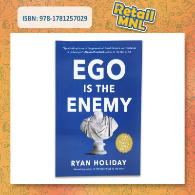 Retailmnl Ego Is the Enemy by Ryan Holiday Self-Help Book