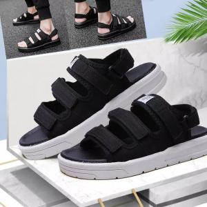 Men Shoes Flat Sandals รองเท้าผู้หญิงกระเป๋าคาดเอวรองเท้าผู้ชายร้องเท้าแฟชั่นรองเท้ารัดส้นผู้หญิงรองเท้าผู้ชายแฟชั่นรองเท้าสำหรับชายรองเท้าคู่รองเท้าแตะรองเท้าส้นเตี้ยผู้ชายสำหรับผู้ชายลื่นบนรองเท้าแตะรองเท้าสวมสะดวกฤดูร้อนรองเท้าชายหาดสำหรับผู้ชายขนาด