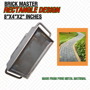 Brick Master stepping stone metal molder paving blocks metal molders