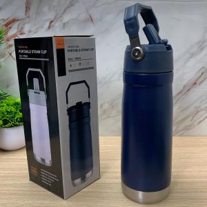 Termos Vaccum Straw Cup 650 ML Plus Box