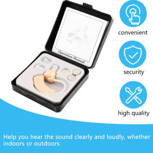 Bộ khuếch đại âm thanh tai máy trợ thính siêu nhỏ Bộ khuếch đại âm thanh có thể điều chỉnh âm sắc Bộ khuếch đại thính giác tai di động dành cho người già khiếm thính