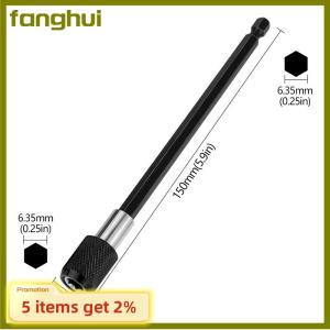 fanghui Lục giác nhanh chóng phát hành tự khóa mở rộng thanh khoan điện điều khiển nhanh chóng chuyển thanh tuốc nơ vít mở rộng thanh công cụ