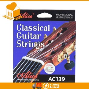 Alice AC139 Classical Guitar Strings Titanium Nylon Silver Plated Copper Normal/Hard Tension