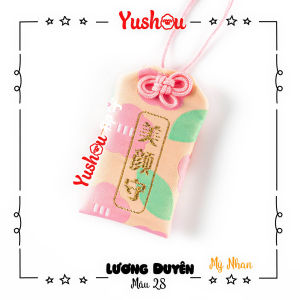 Móc Khóa Yushou Tình Yêu Lương Nhan - Mẫu 28 - Mỹ Nhan (Kiểu Omamori) Có sẵn