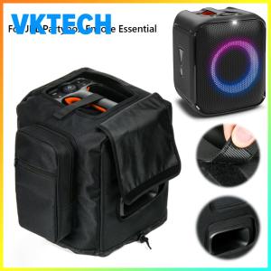 Protective Speaker Case with Side Microphone Storage Bag Replacement Speaker Slip Cover Carrying Travel Case for JBL PartyBox Encore Essential Speaker