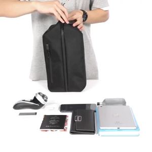 LZD ozuko Korean chest bag   Sports Fashion Brand Waist Bag Casual Waterproof Messenger Bags Oxford Cloth Mens Chest and Waist Bag