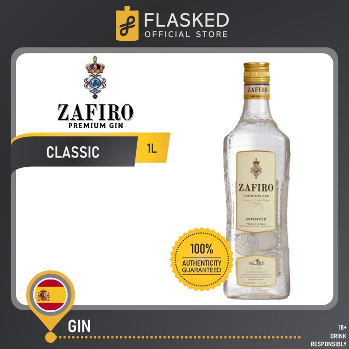 Zafiro Classic Premium Gin 1l Lazada Ph