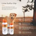 Classic's Lime Sulfur Dip - Pet Care and Veterinary Treatment Against Ringworm, Mange, Lice, Flea, Itchy and Dry Skin - Extra Strength Formula - Safe Solution for Dog, Cat, Puppy, Kitten, Horse - 8oz. 