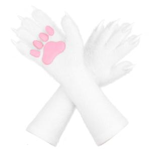 Bữa tiệc Halloween Găng tay silicon kết cấu miếng đệm với móng tay linh hoạt dài tay lý tưởng cho cosplay đóng vai