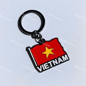 Móc khóa kim loại lưu niệm Việt Nam