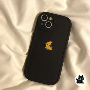 iPhone เคสโทรศัพท์ วัสดุซิลิโคนนุ่ม TPU ใช้ได้กับ iPhone 11 14 13 12 Pro Max 12 13 14 PRO X XS XR XS MAX 14 7/8 Plus SE2020 รูปแบบคู่รักน่ารักทั้งกลางวันและกลางคืน การป้องกันกล้องกันกระแทกที่ย่อยสลายได้ทางชีวภาพ