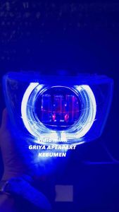 LAMPU DEPAN F1ZR DAN VEGA LAMA DAYMAKER PROJIE LED BILED