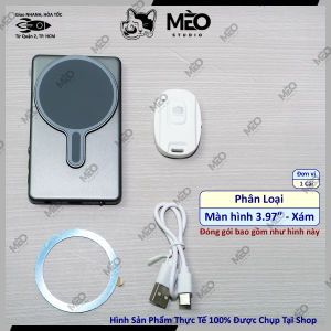 Màn hình selfie vlog điện thoại gắn nam châm với âm thanh cho camera sau dành cho điện thoại IOS và Android - 981